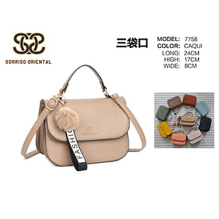 bolsa pequena tag fashion