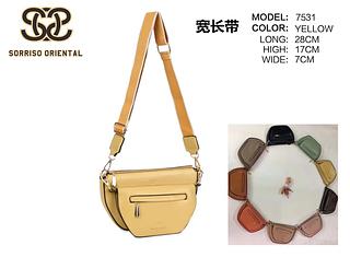 bolsa de ombro sorriso oriental